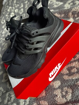  3Y kids Nike Air Presto Low Triple Black 