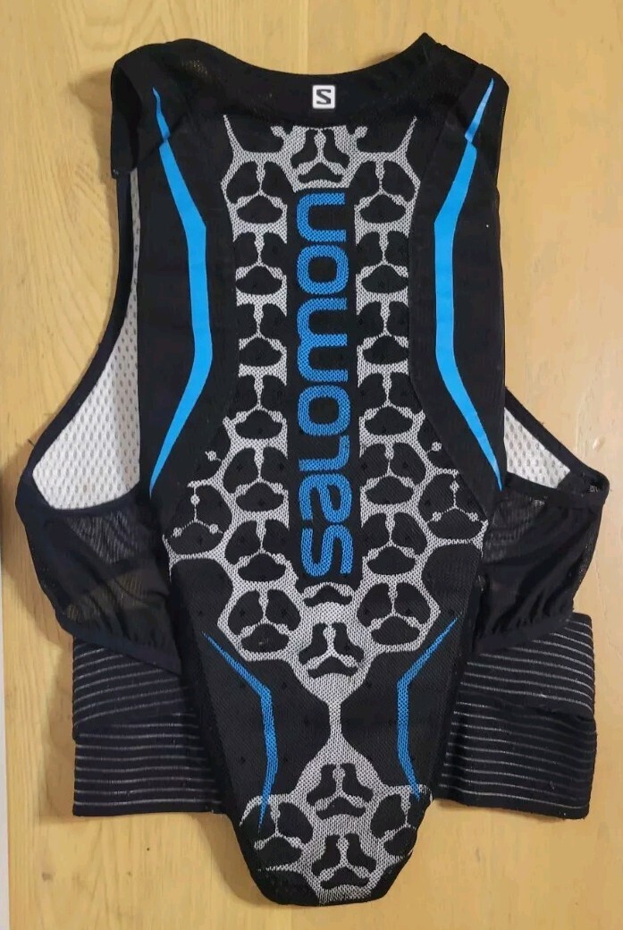 Salomon Flexcell Gilet Protezione Schiena Sci Snowboard Uomo Medium SPEDIZIONE VELOCE