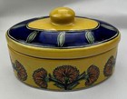 Uriarte Talavera Puebla Puerto Vallarta Oval Lidded Trinket Dish 15x9.5x9cm