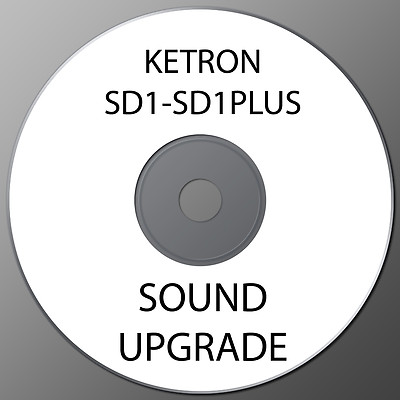 NEW KETRON SD1 /  SD1 PLUS  UPGRADE (only data ,no keyboard for sale !)