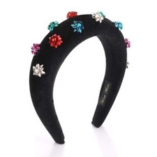 Christmas Headband Gift Wrap Padded Headband Xmas Present Bow Velvet Headband...