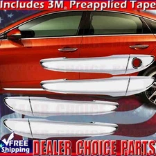 For 2015-2019 HYUNDAI SONATA Chrome Door Handle COVERS w/o Smart Key