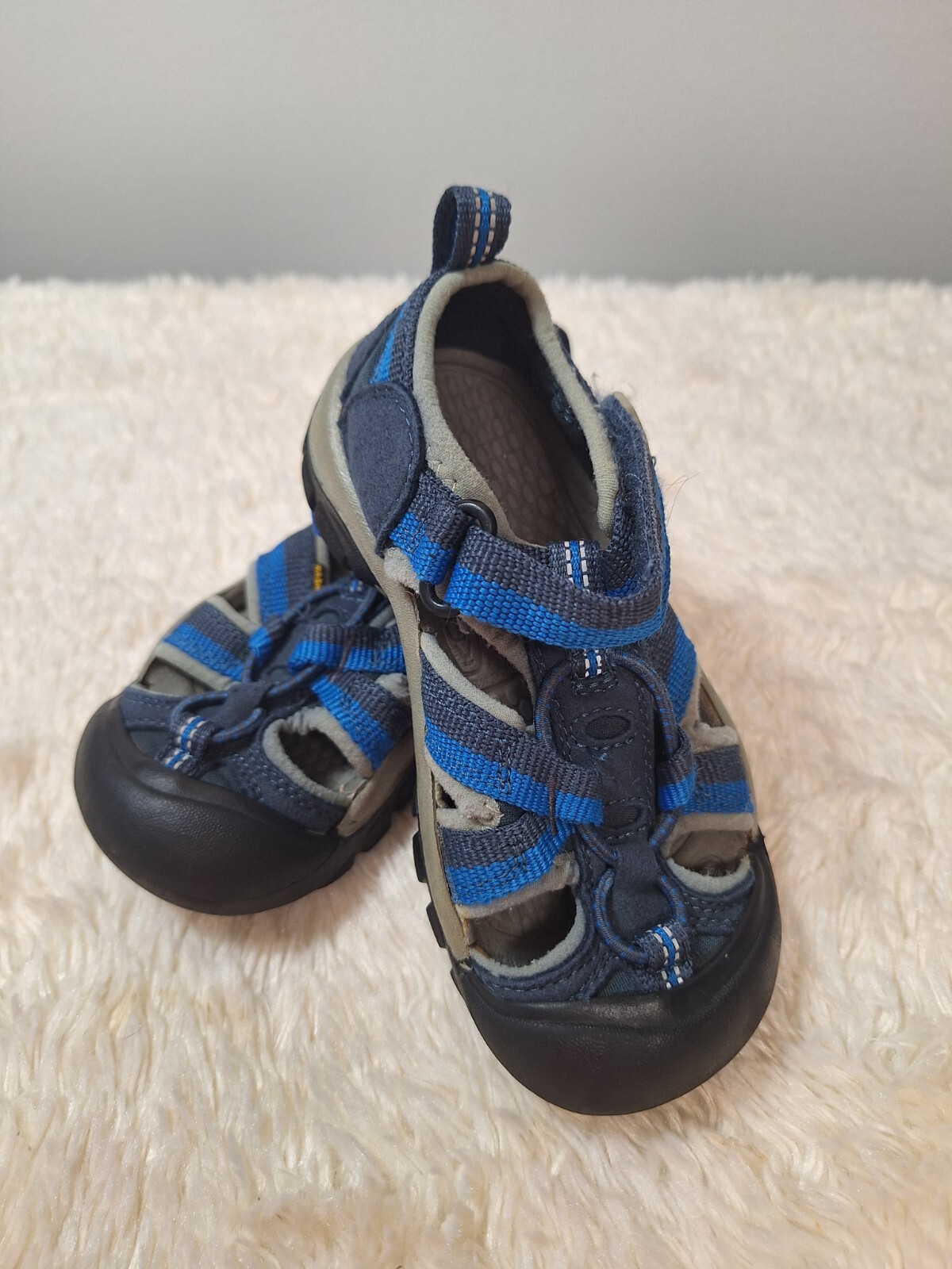 KEEN Newport scarpe blu sandali outdoor punta chiusa impermeabili bambino bambino 10
