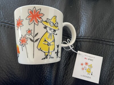 Mumin Mug Arabia ABC Tasse Snufkin Mehrfabig Moomin 300 ml
