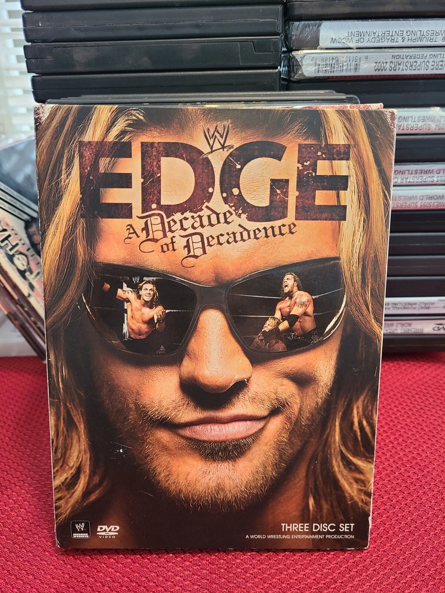 WWE Edge a Decade of Decadence - Wrestling 3-DISC Set DVD