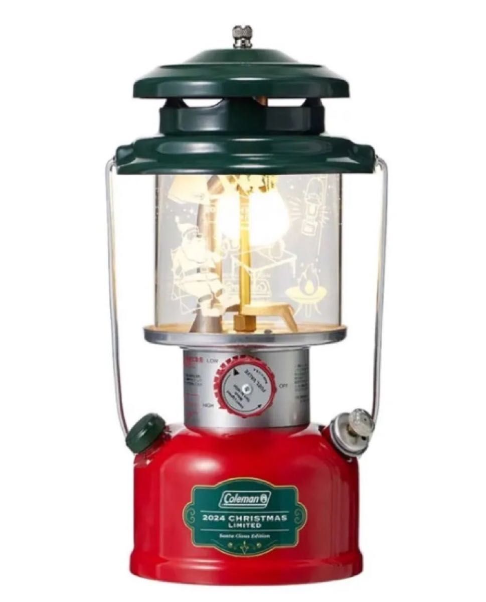 ライト・ランタン Coleman One Mantle Lantern 286A 2024 Coleman Christmas Limited Lantern 1 MantleSanta Claus Edition