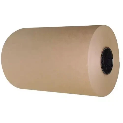 12" x 1200 ft Brown Kraft Paper 30 lb Basis Weight Roll Packaging Shipping - Image 2 of 4
