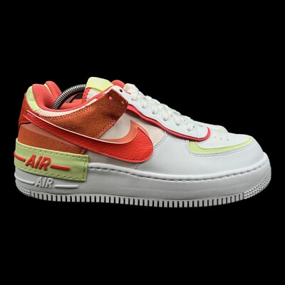 スニーカー Nike Air Force 1 Low Shadow White Magic Ember (Women's) Nike Air Force 1 Shadow White Magic Ember Shoes CI0919-110