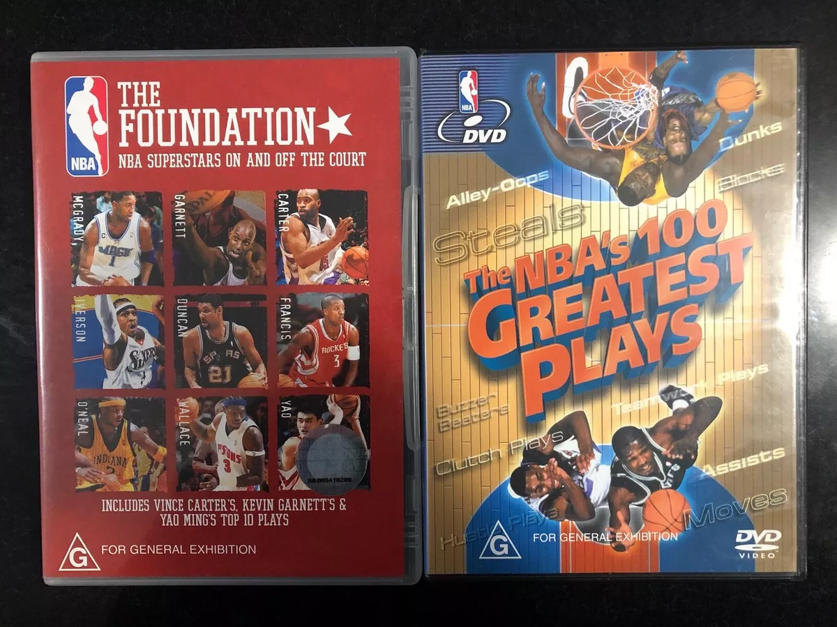 NBA DVD The Foundation & The NBA's 100 Greatest Plays R4
