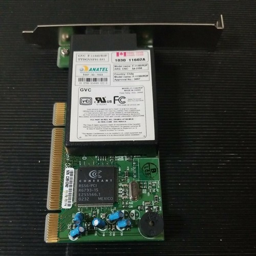 Dell Dimension 4550 PC Modem F-1156I/R2F CN-01K636 CN-01K63- 01K63- Anatel