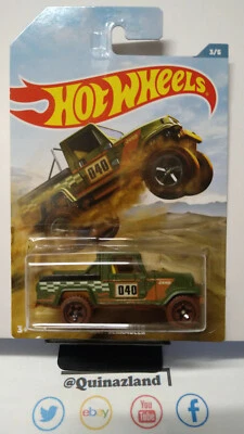 Hot Wheels Off Road Trucks Jeep Scrambler bulle blister fendue (NP05) - Photo 1/2