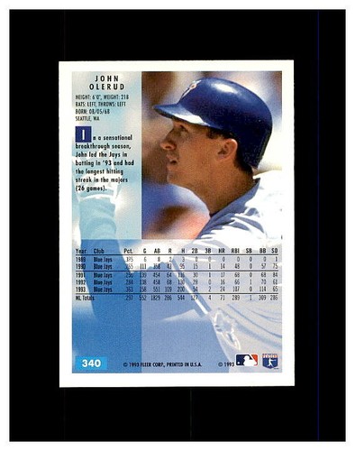 JOHN OLERUD YOU PICK EVERY CARD ROOKIES, INSERTS HIGH GRADE CARDS HUNDREDS!!! - Picture 52 of 260