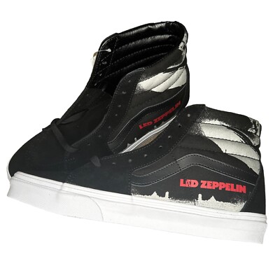 Vans Led Zeppelin 50th Anniversary Sk8-Hi Sneaker US 11 Mens