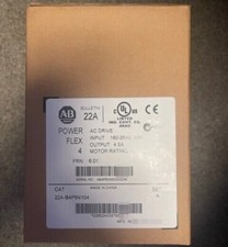 New Factory Sealed AB 22A-B4P5N104 PowerFlex 4 240V 3P 1HP AC Drive 1pcs