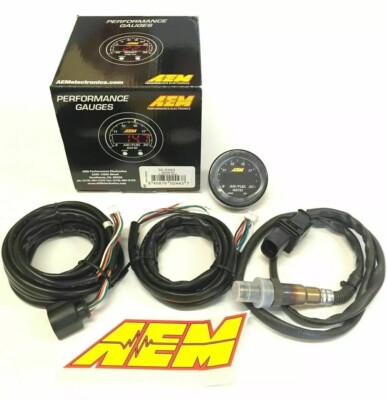 AEM 30-0334 X-Series OBDII Wideband UEGO AFR Sensor Controller Gauge with OBD2 e
