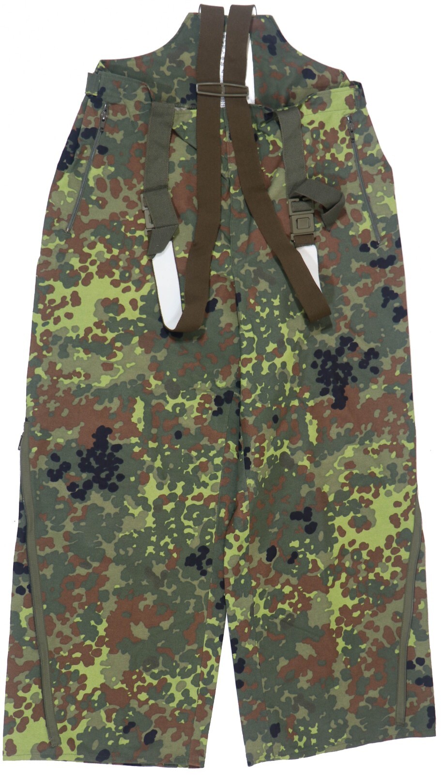 Mediano - Alemán Bundeswehr Flecktarn Clima Húmedo Impermeable Pantalones Nieve Pantalones