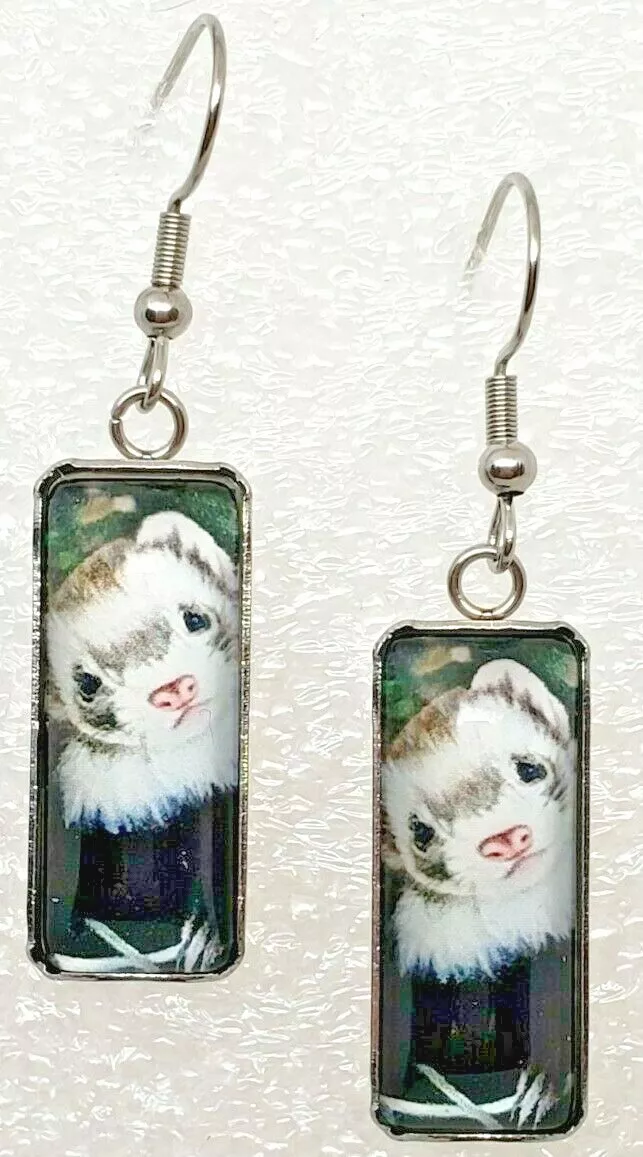 Ferret earrings hotsell