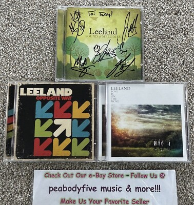 Lot Of 3 LEELAND CDS - Love Is On The Move, Sound OF Melodies, Opposite Way   