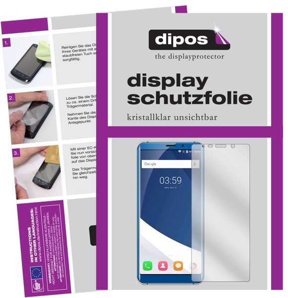 2X Schutzfolie FüR Koolnee K1 Klar Displayschutzfolie Folie Display Schutz Dipos-image