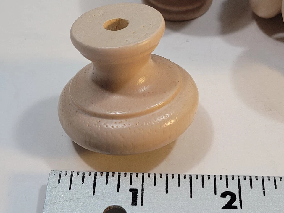 Декоративный винтажный деревянный с металлической центральной ручкой выдвижной ящик бежевый - Изображение 3 из 4