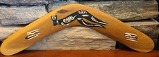 Boomerang 16" Jabiru Made In Australia Aboriginal Art Connection Native Timber