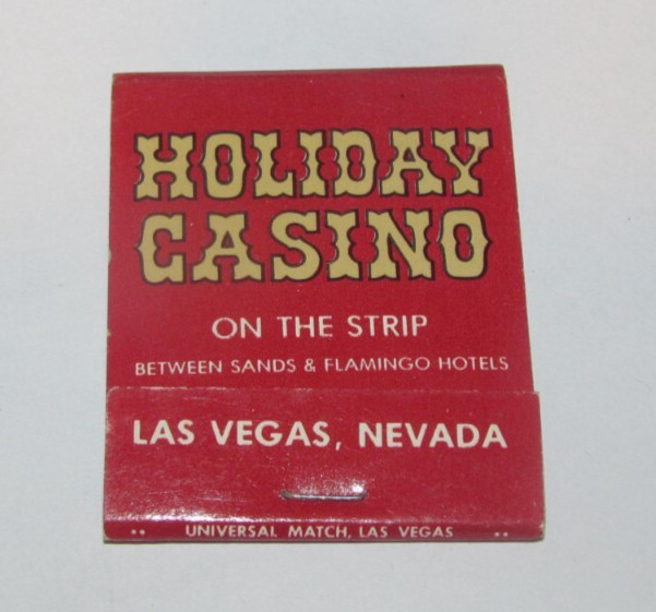 VINTAGE Matchbook Holiday Casino Las Vegas, Nevada NV