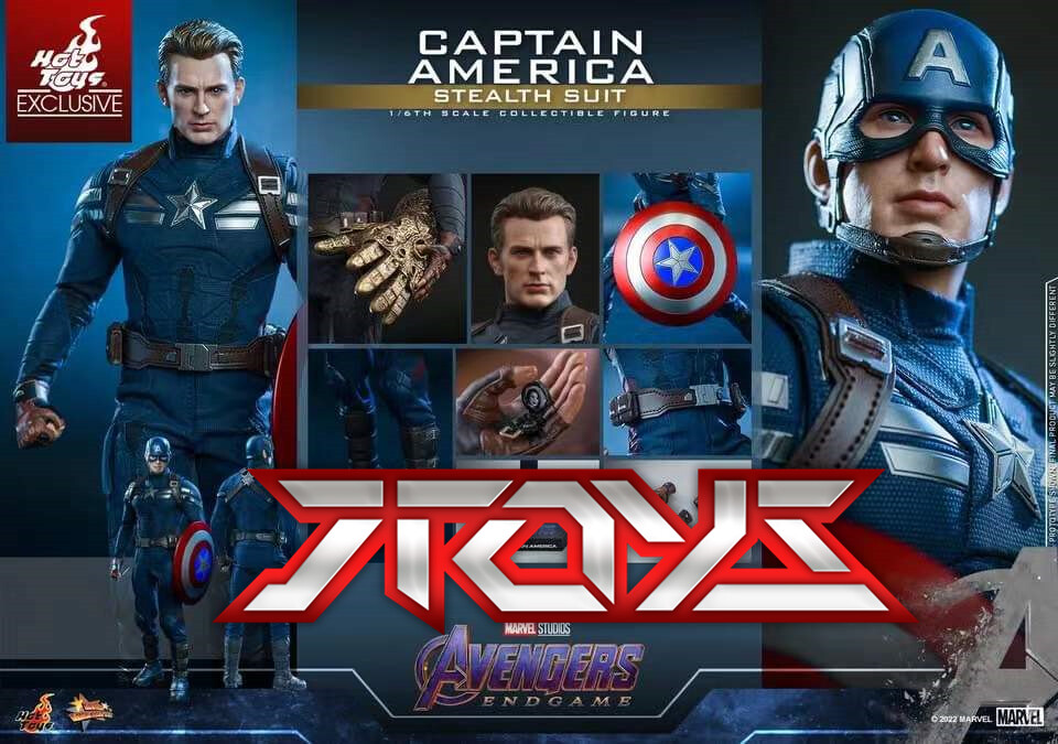 New Hot toys MMS607 Avengers Endgame Captain America New Hot toys MMS607 Avengers Endgame Captain America