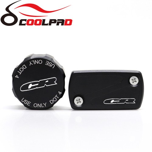 For HONDA CR125R/250R/500R CR80R/85R Front Rear Brake Reservoir Fluid Cover Cap - Picture 3 of 10