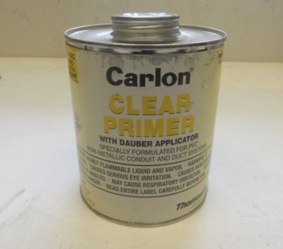 CARLON P/N: VC9902 CLEAR PRIMER QUART SIZE WITH DAUBER APPLICATOR
