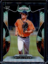 2019 Panini Prizm - [Base] - Cosmic Haze Prizm #96 - Myles Straw rc