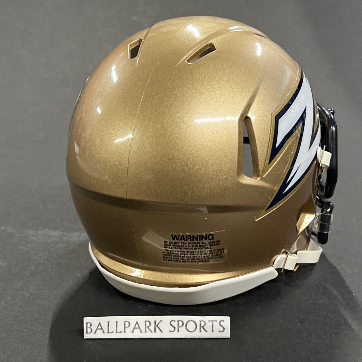 Riddell ゴールド ヘルメット セントラルフロリダ ゴールデンナイツ リデル スピード ミニ