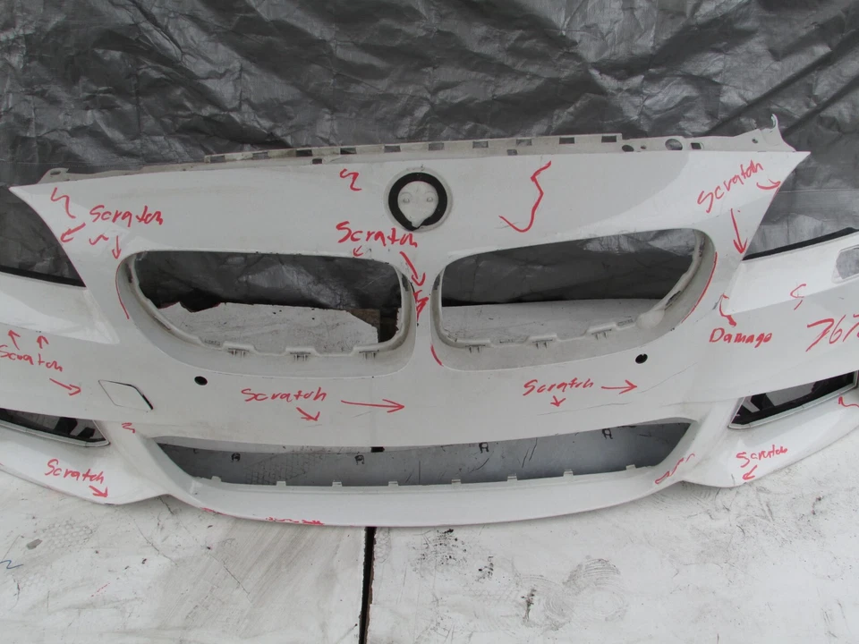 BMW 528i 535i 550i 535D M Sport 2014-2015-2016 panel de cubierta de parachoques delantero OEM Foto 4 de 4