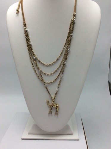 34,50 $ Lucky Brand Kamel Kette Halskette zweifarbig. #L98 - Bild 4 von 8
