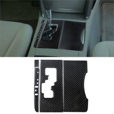 Cubierta de cambio de marchas automática de 5 velocidades de fibra de carbono 4 piezas para Toyota Camry 2007-2011
