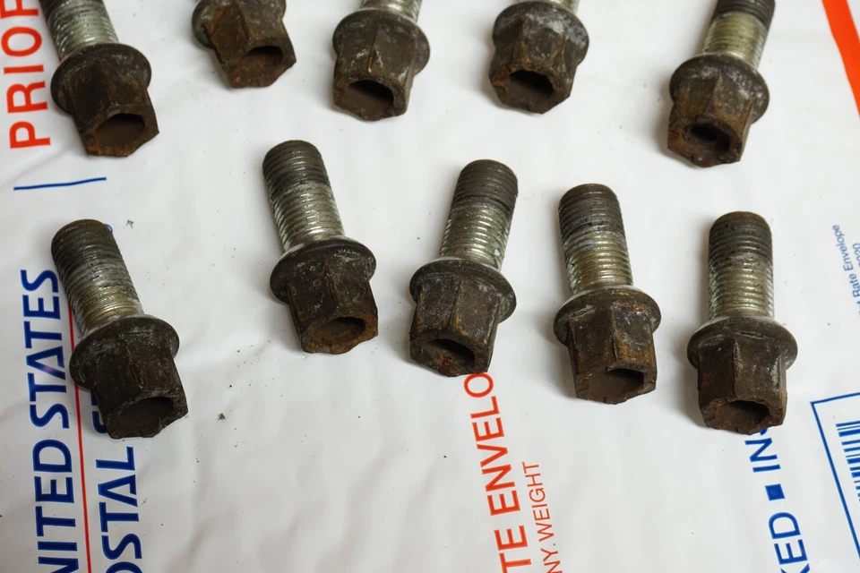 VOLKSWAGEN TIGUAN SUV 2009-2011 2,0 L L4 llanta de gasolina juego de 10 pernos OEM* Foto 2 de 4