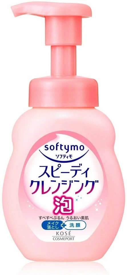 Kose Softymo 快速清洁泡沫卸妆液 2 件套 200 毫升日本制造 — 第 2/3 张图片