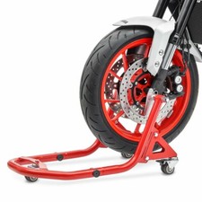 Cavalletto Sposta Moto anteriore Alzamoto Mobile Constands XB2 rosso