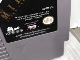 VTG. Miracle Piano Teaching System 1990 NES Nintendo Game - Cart Only