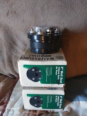 ProPlumber 4'' ABS Well Seal; 1-1/4'' x 1'' Drop Pipe Size