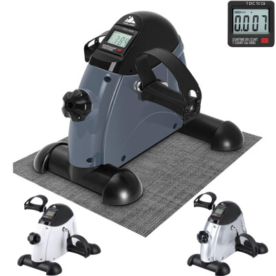 Bis120kg Heimtrainer Pedaltrainer Fitnesstrainer Beintrainer Armtrainer Mini LCD