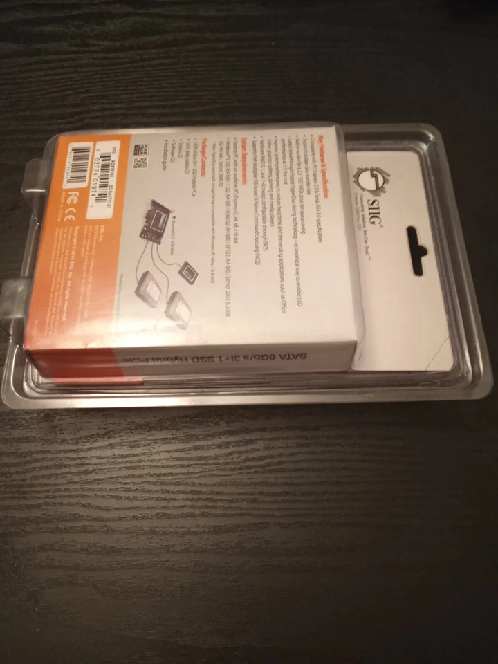 SIIG INC. SC-SA0T11-S1 SATA 6GB/S 3I+1 SSD HYBRID PCIE PCI EXPRESS PCIE 6GBPS - Image 3 of 4