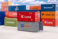 Faller 182006 Spur H0 20' Container K-LINE Und P&O