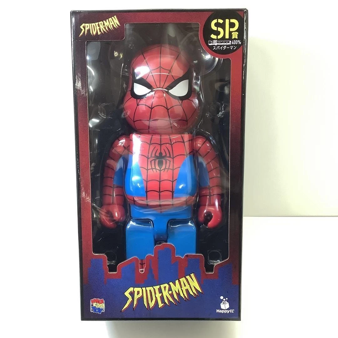BE@RBRICK Spider-Man Bearbrick Designer & Urban Vinyl Action