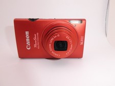 Canon – PowerShot ELPH 110 HS – Compact Digital Camera – 16.1 MP, Red– For Parts