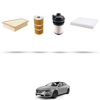 Hoffcar Wartungsset - 4 Filter FüR Renault Talisman 1.7 Blue DCI 88KW Ab 2018