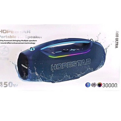  HOPESTAR A60 Ultra Portable Speaker - 450W AI Sound Auracast Bluetooth 5.4 MIC