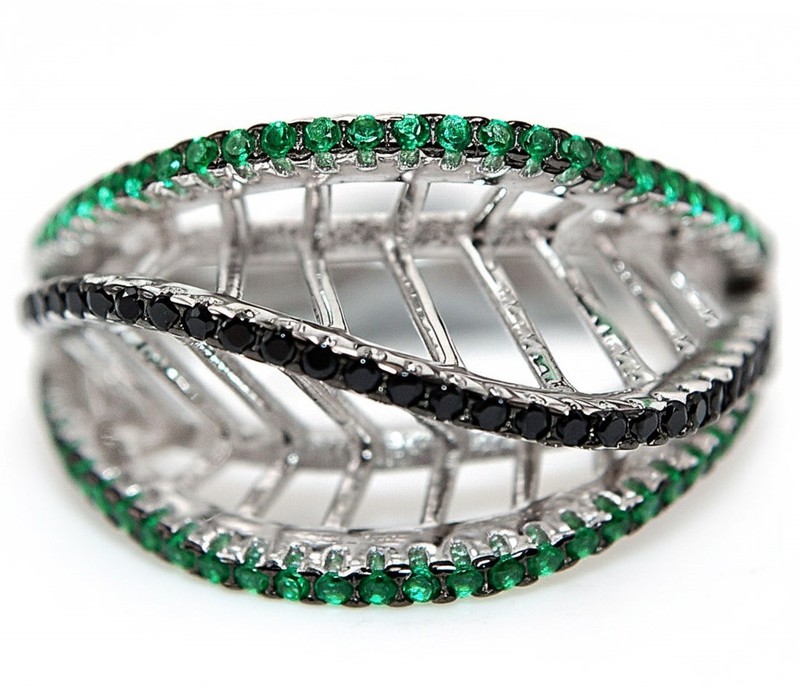 2CT Heat Treated Green Tourmaline 925 Sterling Silver Ring Jewelry Sz 6 F8-1