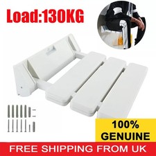 Folding Shower Bath Seats Wall-Mounted Bathroom Chair For Elderly Disabled Stool