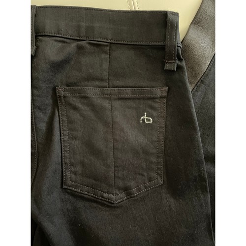 Rag & Bone Midnight Lammfelleinsatz Jodhpur Skinny Jeans 25 - Bild 11 von 11