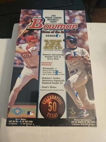 1998 Bowman BB Series 1 Sealed Hobby Box - Autographs - 24 Packs 10 Cards/Packs